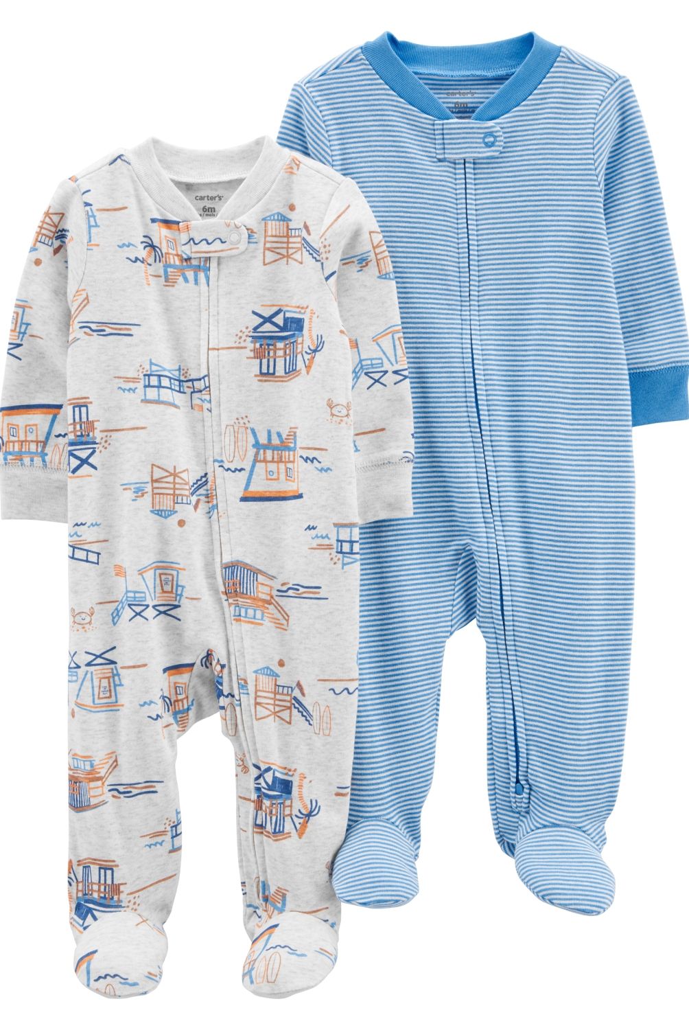 CARTER'S - Pijama Algodón Pack 2 Unidades Bebé Niño Carter's