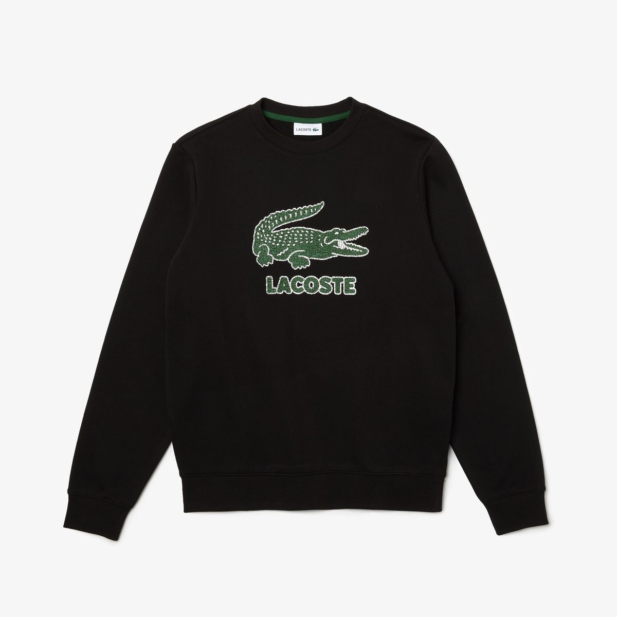 LACOSTE - Poleron Lacoste Hombre Negro SH3233