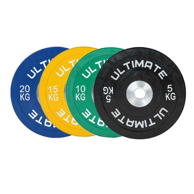 ULTIMATE FITNESS - PACK DISCOS OLIMPICOS BMPR ELITE COMPETICIÓN 100KG