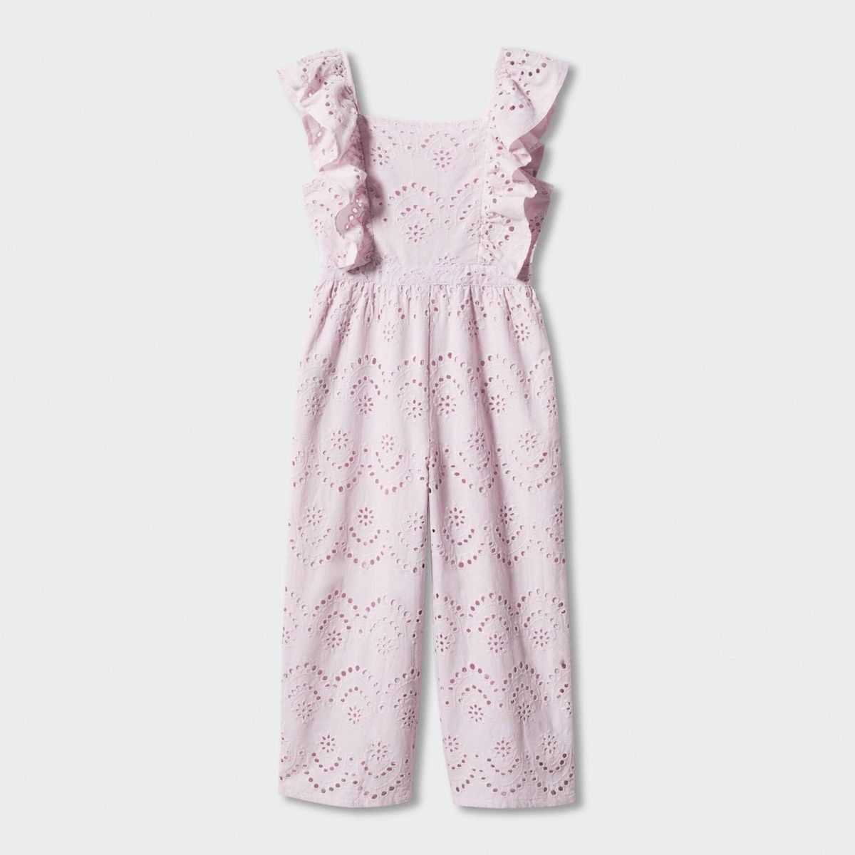 MANGO KIDS - Enterito Bordado Suizo Tejo Niña Mango Kids