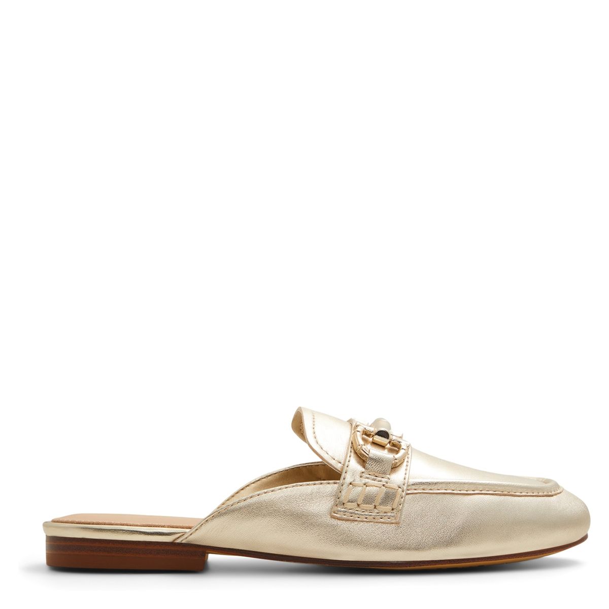 ALDO - Moska Babucha Mujer Cuero Dorado Aldo