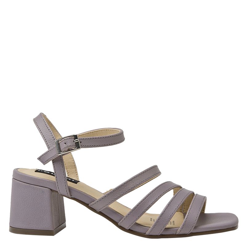 POLLINI - Sandalia Mujer Cuero Lila Pollini