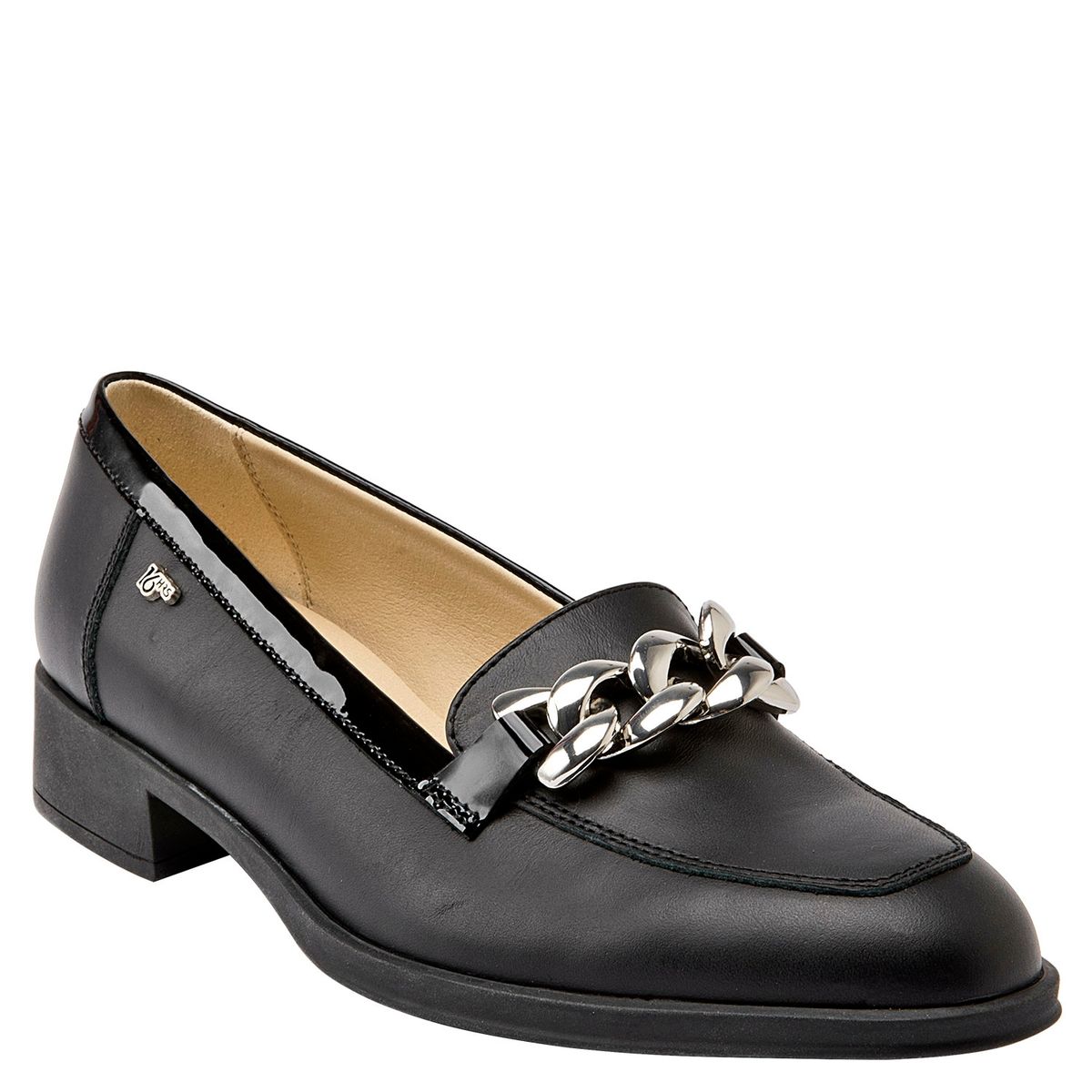 16 HRS - Zapato Casual Mujer Cuero Negro 16 Hrs