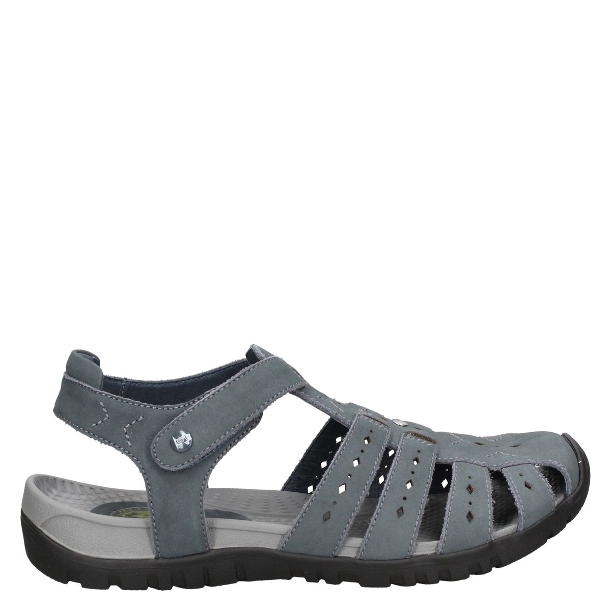 PANAMA JACK - Sandalia Mujer Cuero Azul Panama Jack