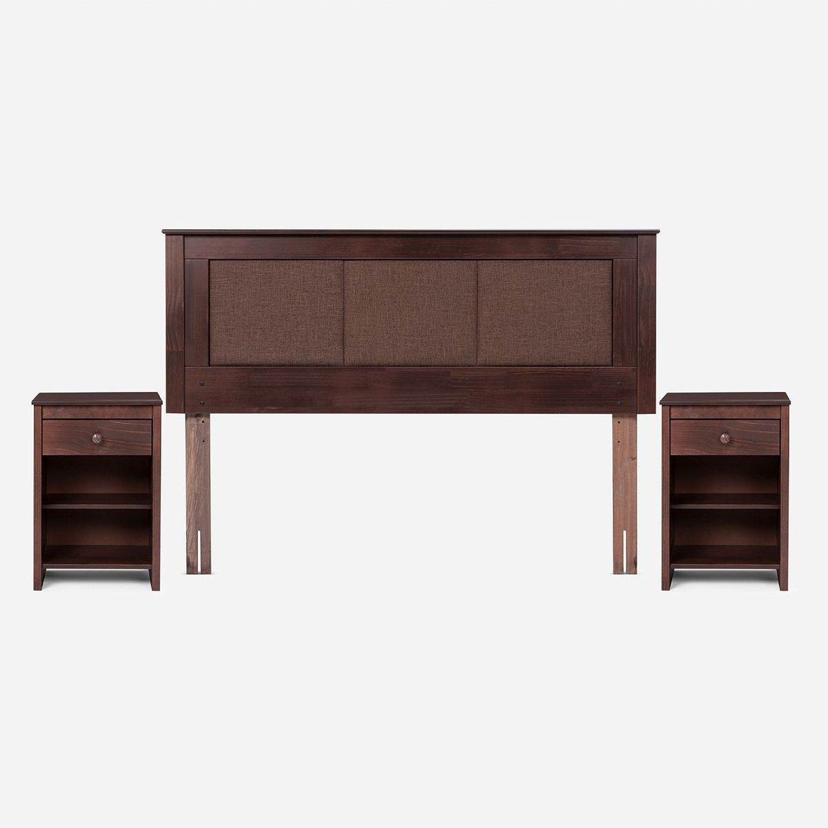 ROSEN - Set Muebles Rachel 2 Plazas Chocolate Rosen