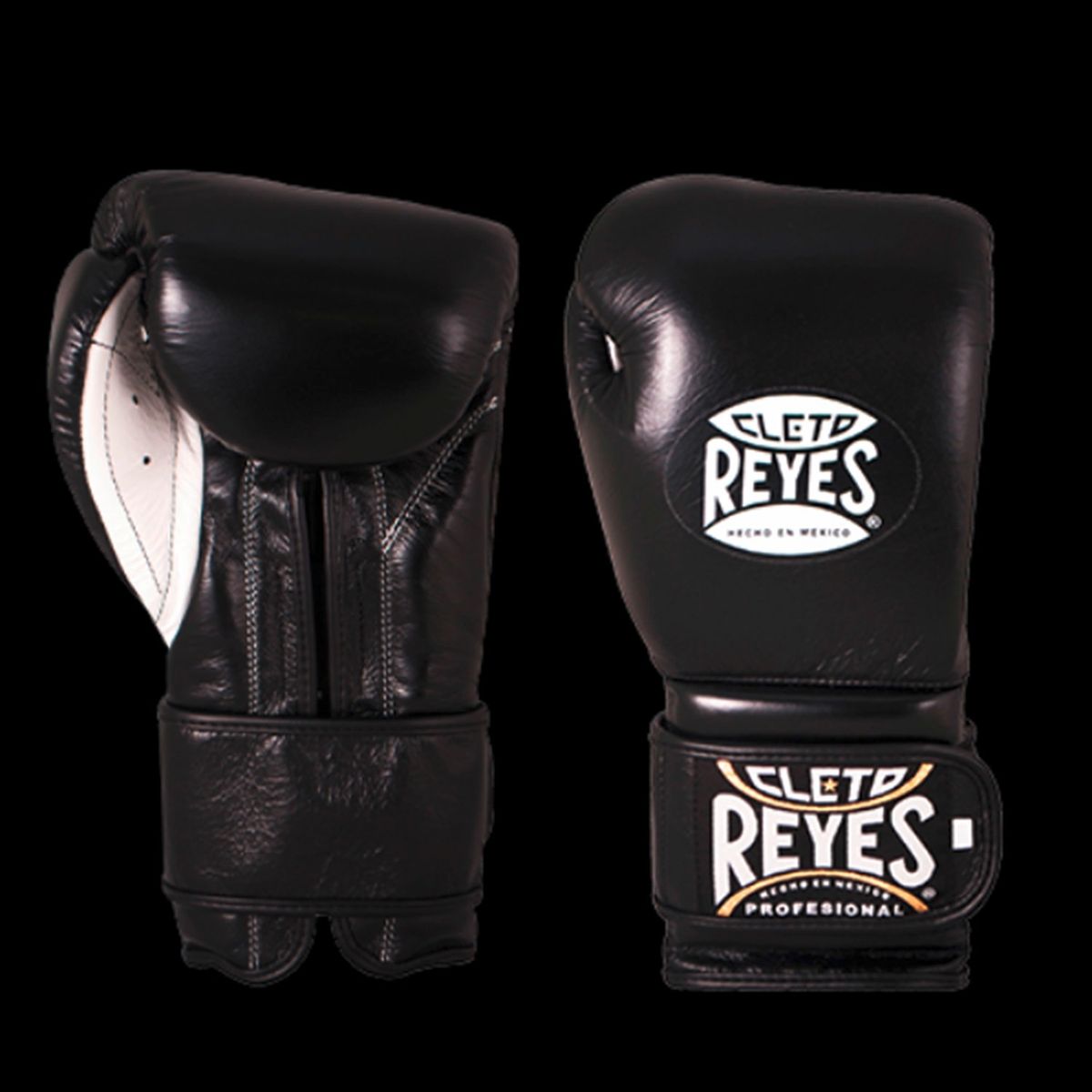 CLETO REYES - Cleto Reyes Guante de Entrenamiento en Piel de Res 14 OZ Negro