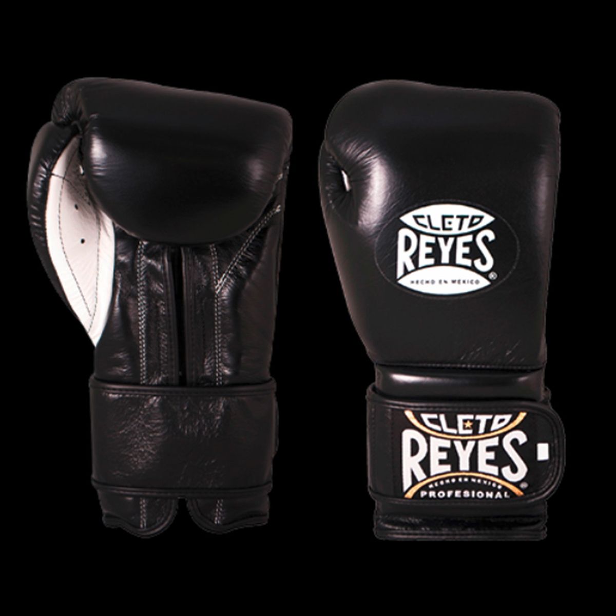 CLETO REYES - Cleto Reyes Guante de Entrenamiento en Piel de Res 16 OZ Negro
