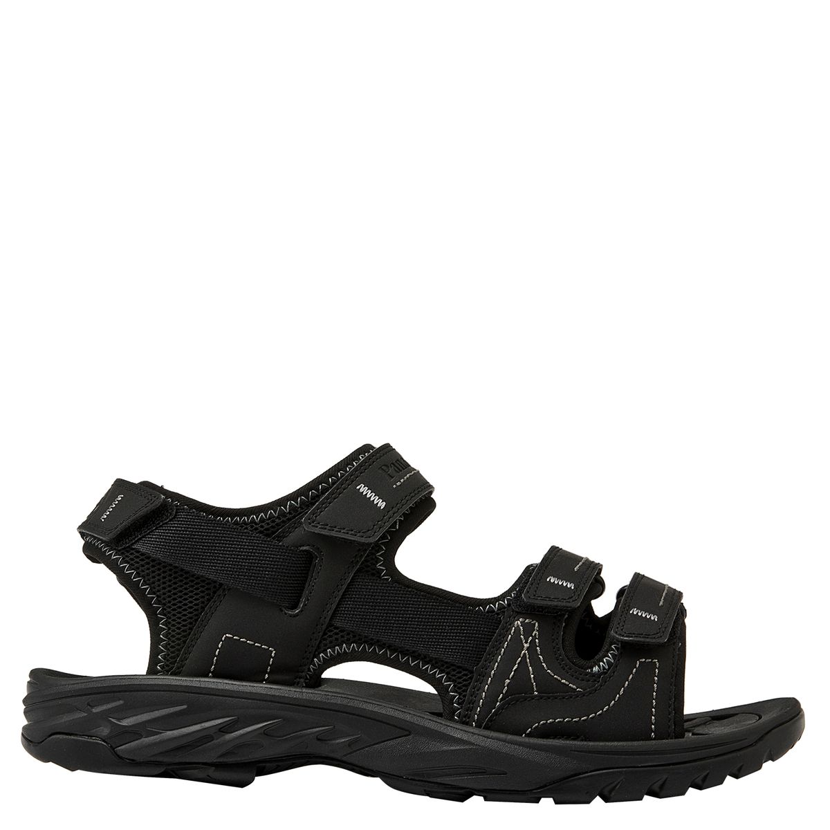 PANAMA JACK - Sandalia Hombre Cuero Negro Panama Jack