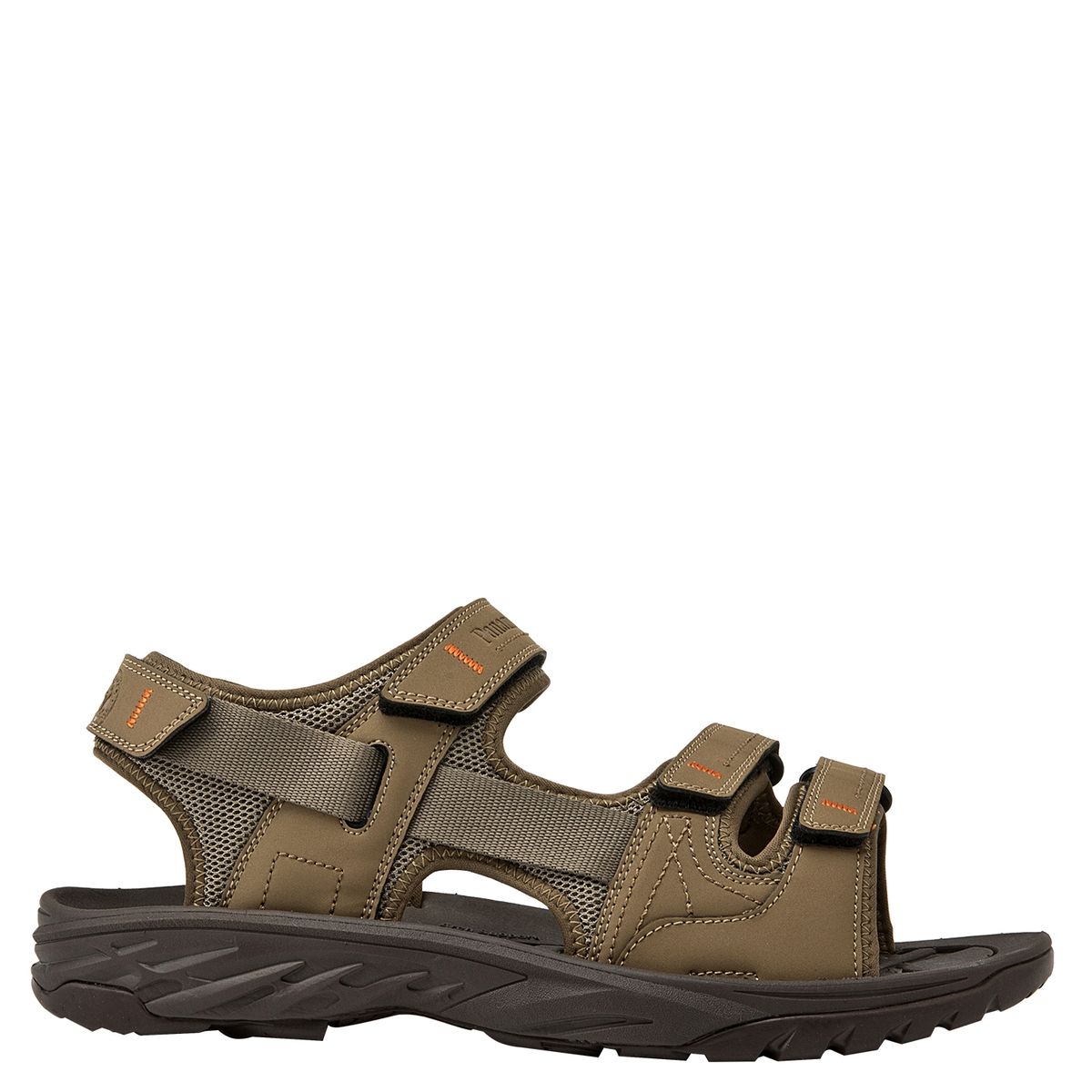 PANAMA JACK - Sandalia Hombre Cuero Café Panama Jack