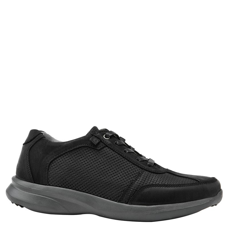 16 HRS - Zapatilla Urbana Hombre Cuero Negro 16 Hrs