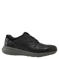 PLUMA - Li001 Zapatilla Urbana Hombre Cuero Azul