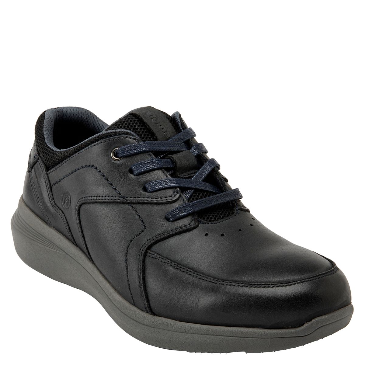 PLUMA - Li001 Zapatilla Urbana Hombre Cuero Azul Pluma