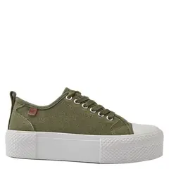 BRUNO ROSSI - Zapatilla Urbana Mujer Verde
