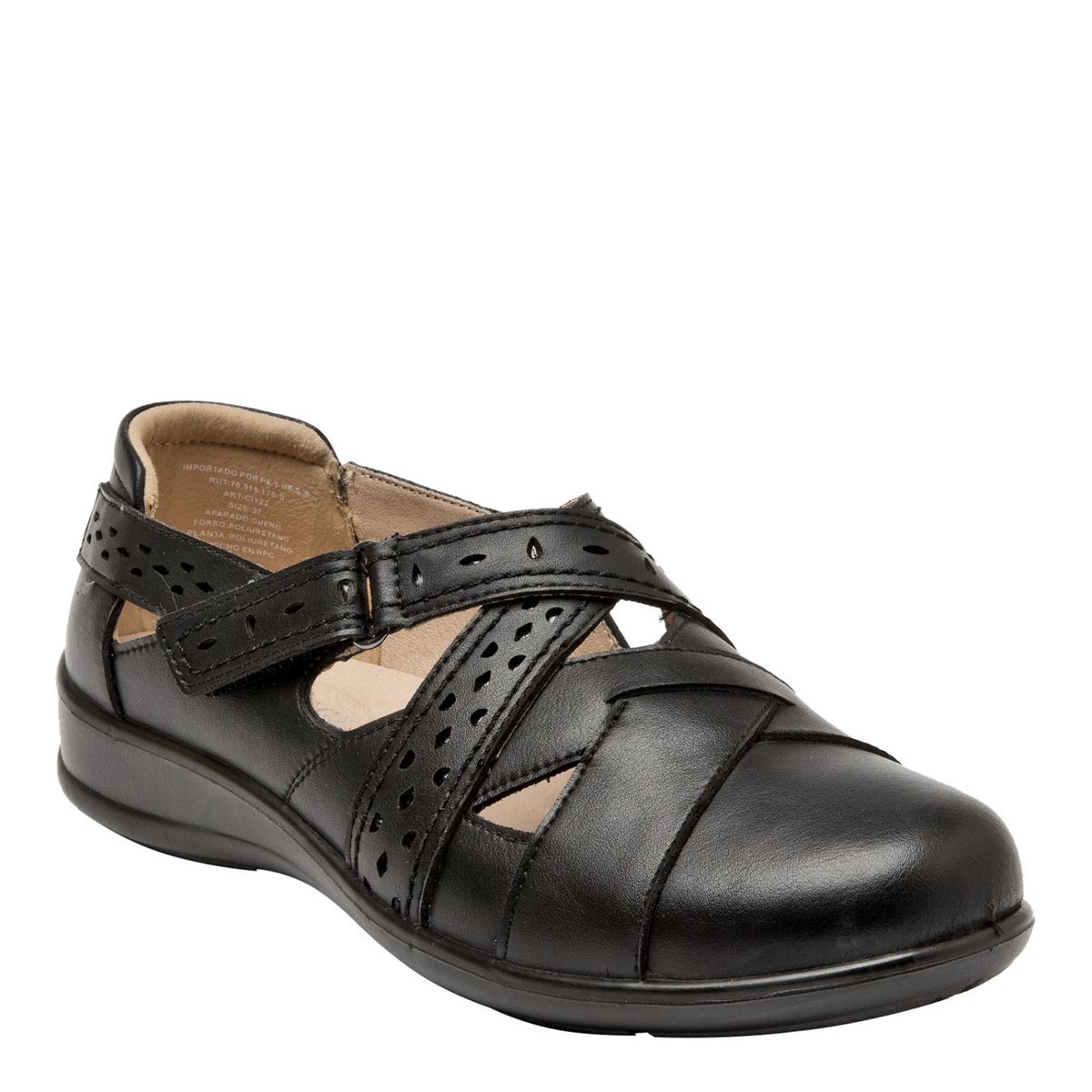 BRUNO ROSSI - Zapato Formal Mujer Negro Bruno Rossi