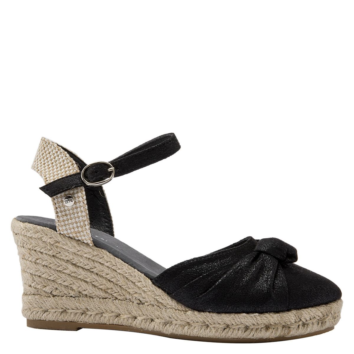 BRUNO ROSSI - Sandalia Mujer Negro Bruno Rossi