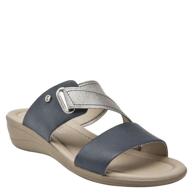 BRUNO ROSSI - Sandalia Mujer Azul Bruno Rossi