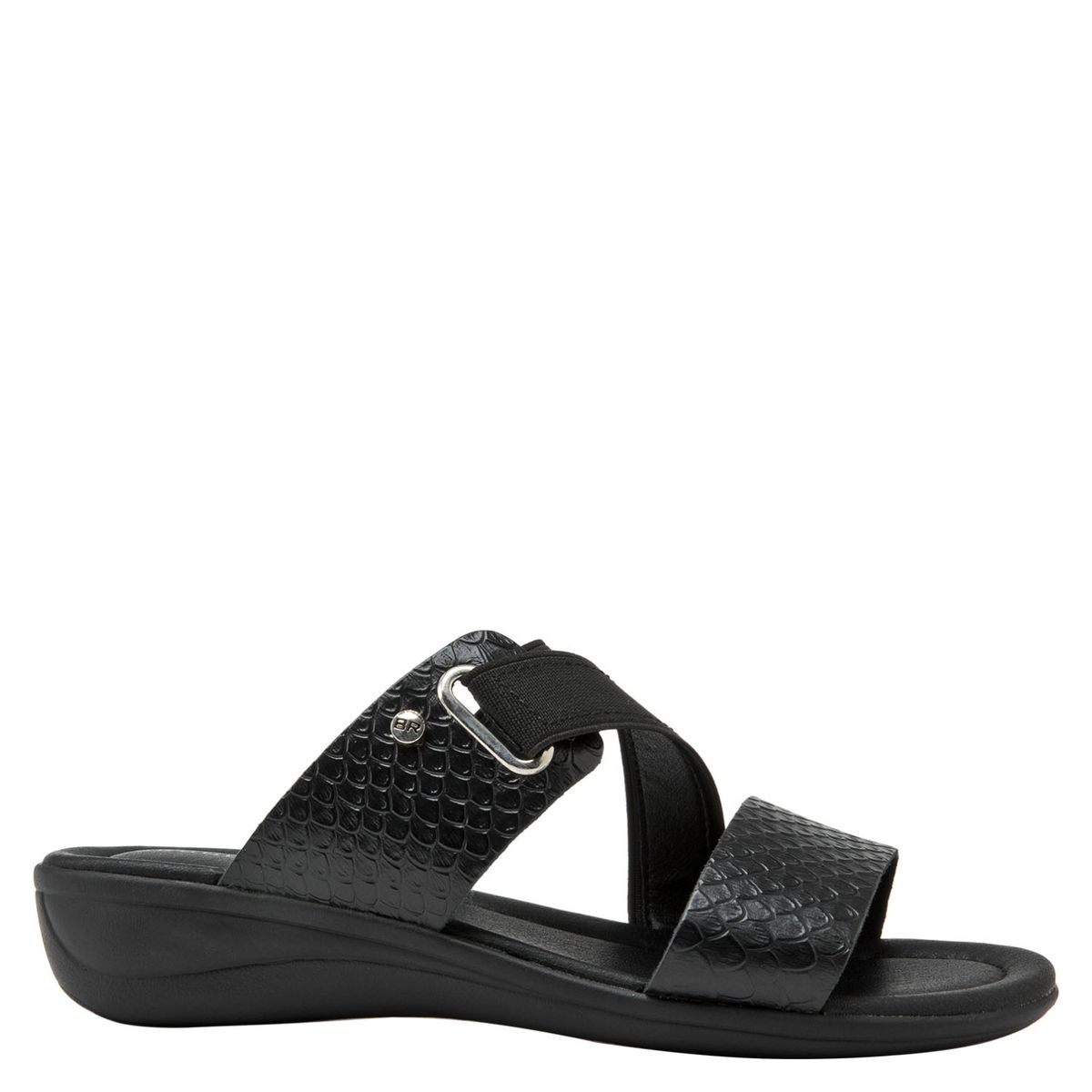 BRUNO ROSSI - Sandalia Mujer Negro Bruno Rossi