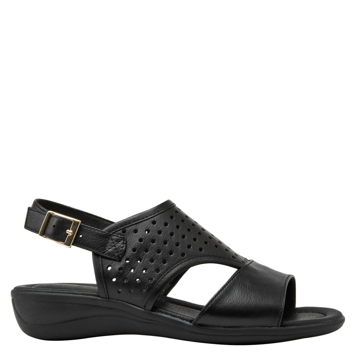 BRUNO ROSSI - Sandalia Mujer Negro Bruno Rossi