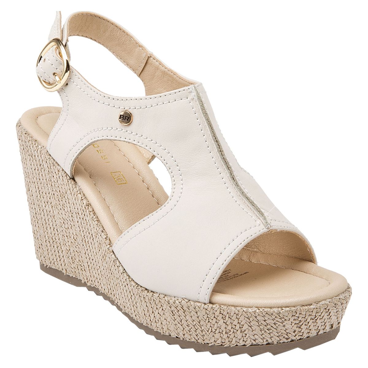 BRUNO ROSSI - Sandalia Mujer Blanco Bruno Rossi