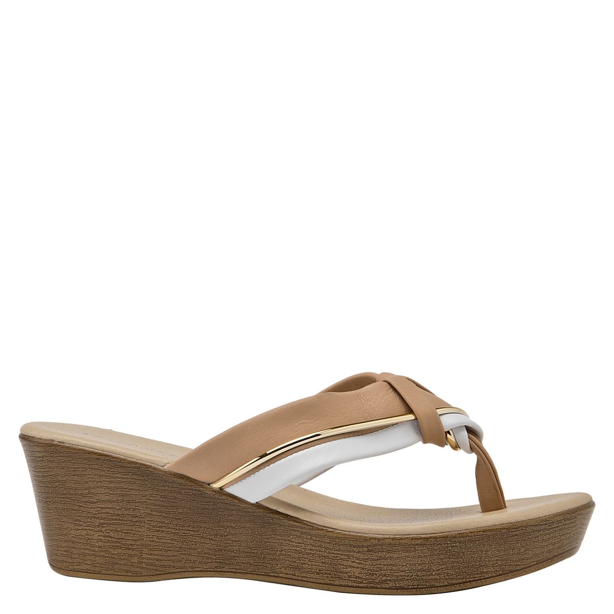 BRUNO ROSSI - Sandalia Mujer Beige Bruno Rossi