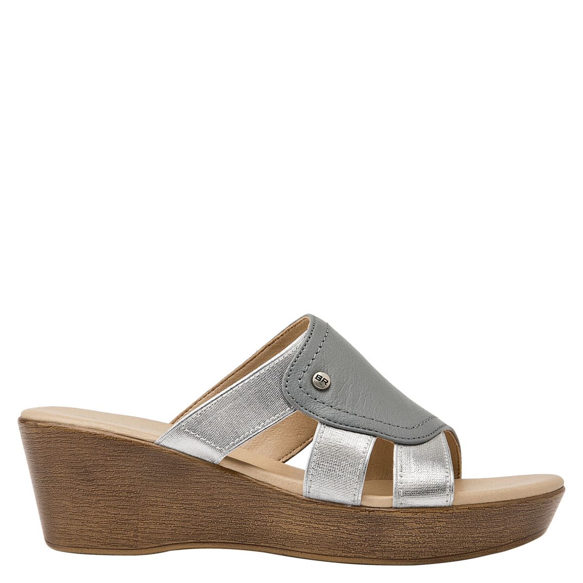 BRUNO ROSSI - Sandalia Mujer Azul Bruno Rossi