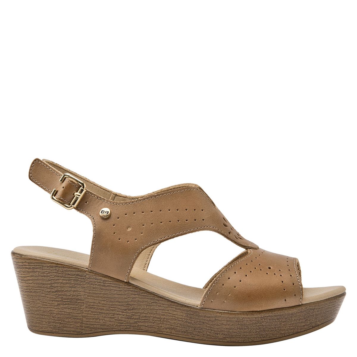 BRUNO ROSSI - Sandalia Mujer Cafe Bruno Rossi