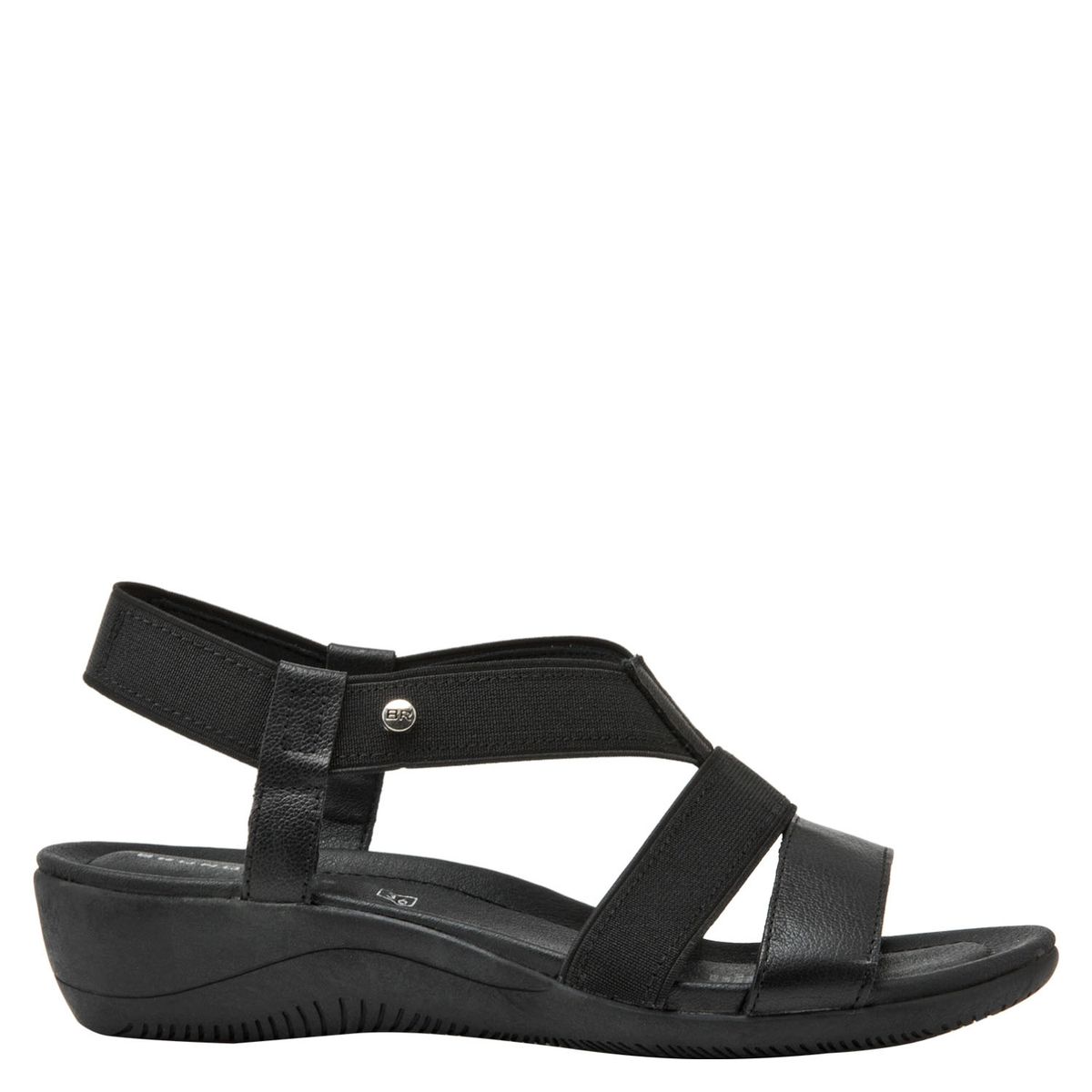 BRUNO ROSSI - Sandalia Mujer Negro Bruno Rossi