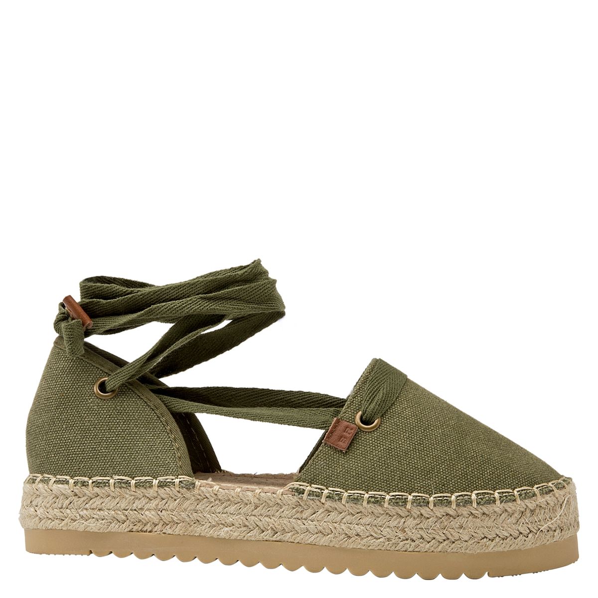 BRUNO ROSSI - Alpargata Mujer Verde Bruno Rossi