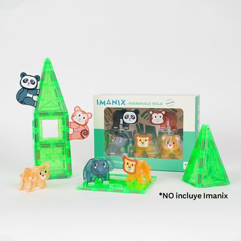 BRAINTOYS - Imanimals Wild Savannah 5 Piezas Braintoys