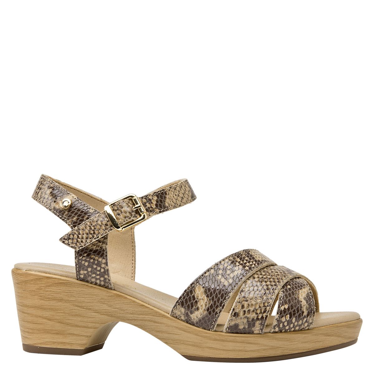 BRUNO ROSSI - Sandalia Mujer Beige Bruno Rossi