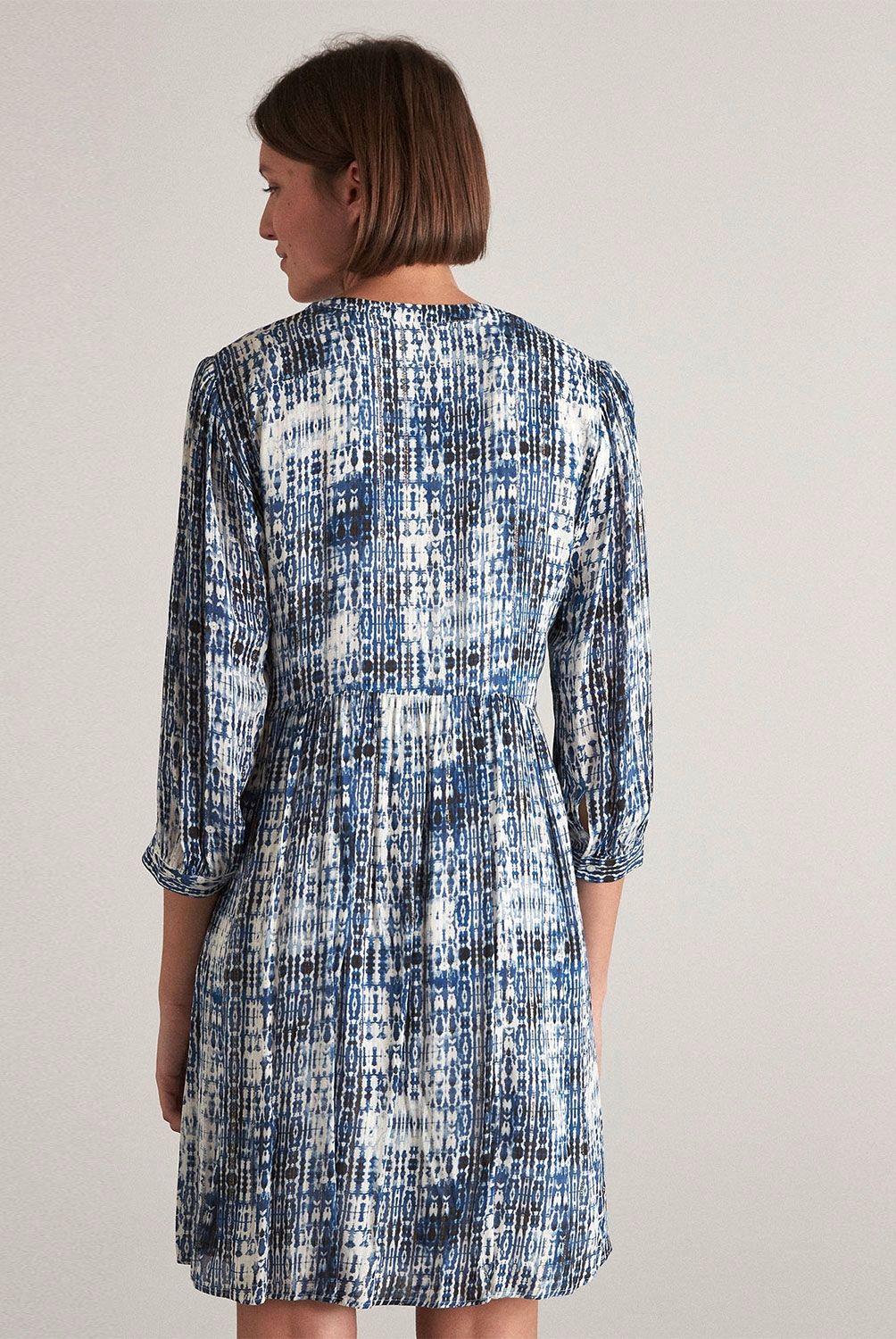 MAISON 123 - Vestido Largo Manga Larga Mujer 123