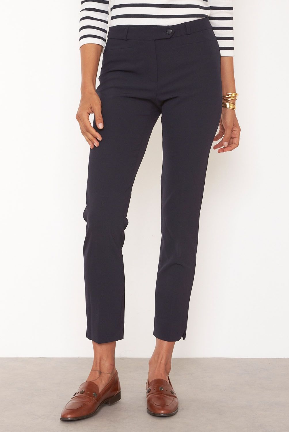 MAISON 123 - Pantalón Tela Mujer 123