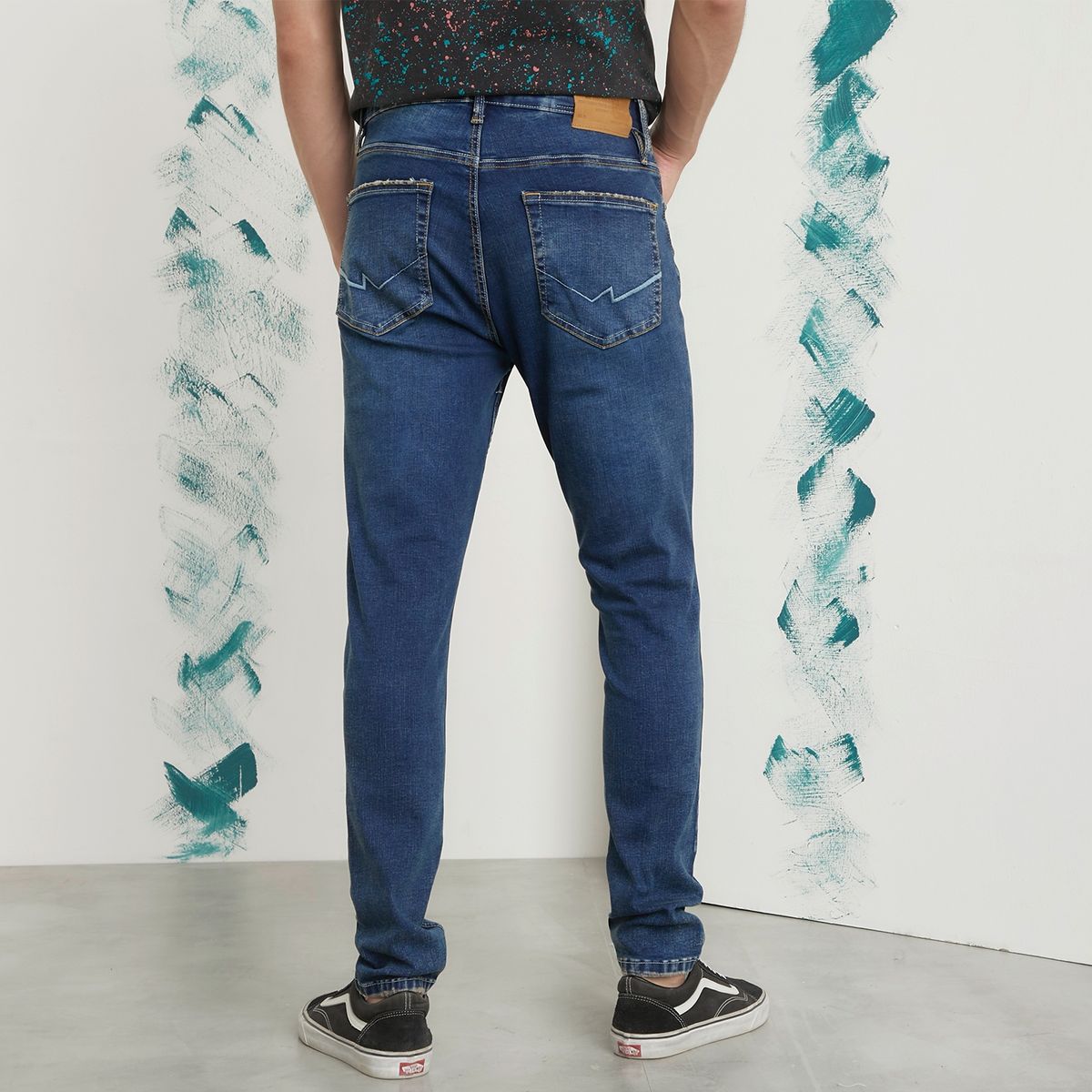 AMERICANINO - Jeans Super Skinny Fit Hombre Americanino