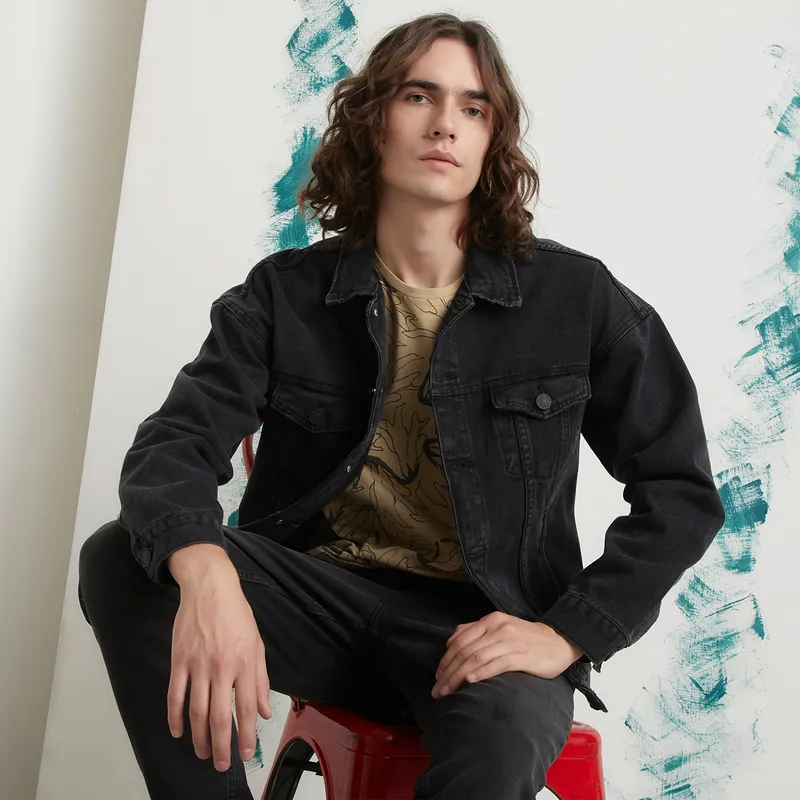 Americanino Chaqueta Jeans Hombre Prendas Americanino Chaqueta De