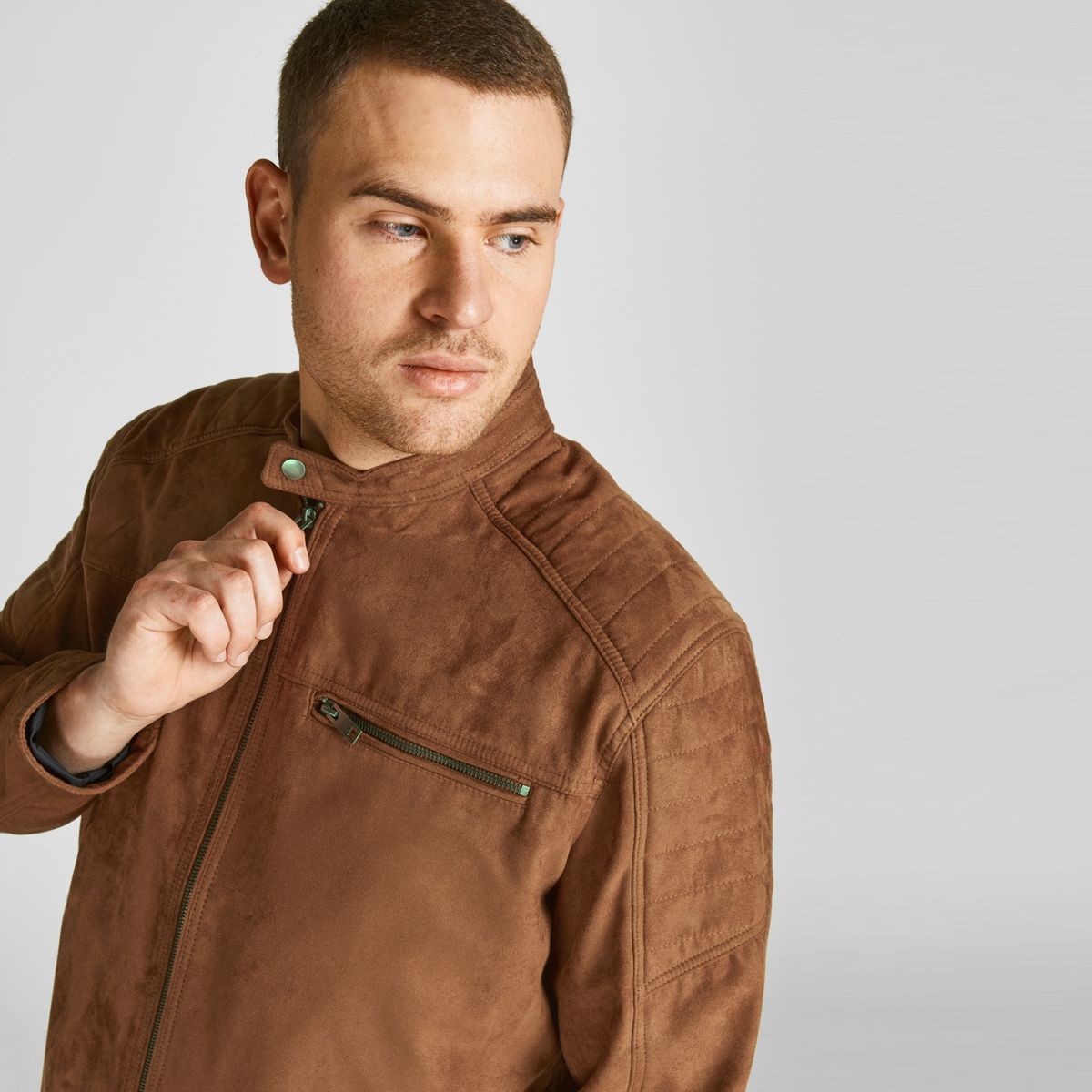 JACK&JONES - Chaqueta Biker Hombre Jack&Jones