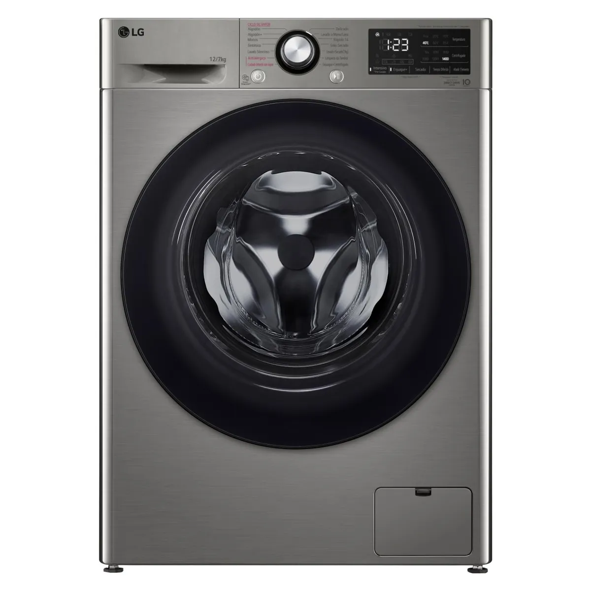 LG - Lavadora - Secadora 12 Kg/7 Kg con AIDD WD12VVV5S6C LG