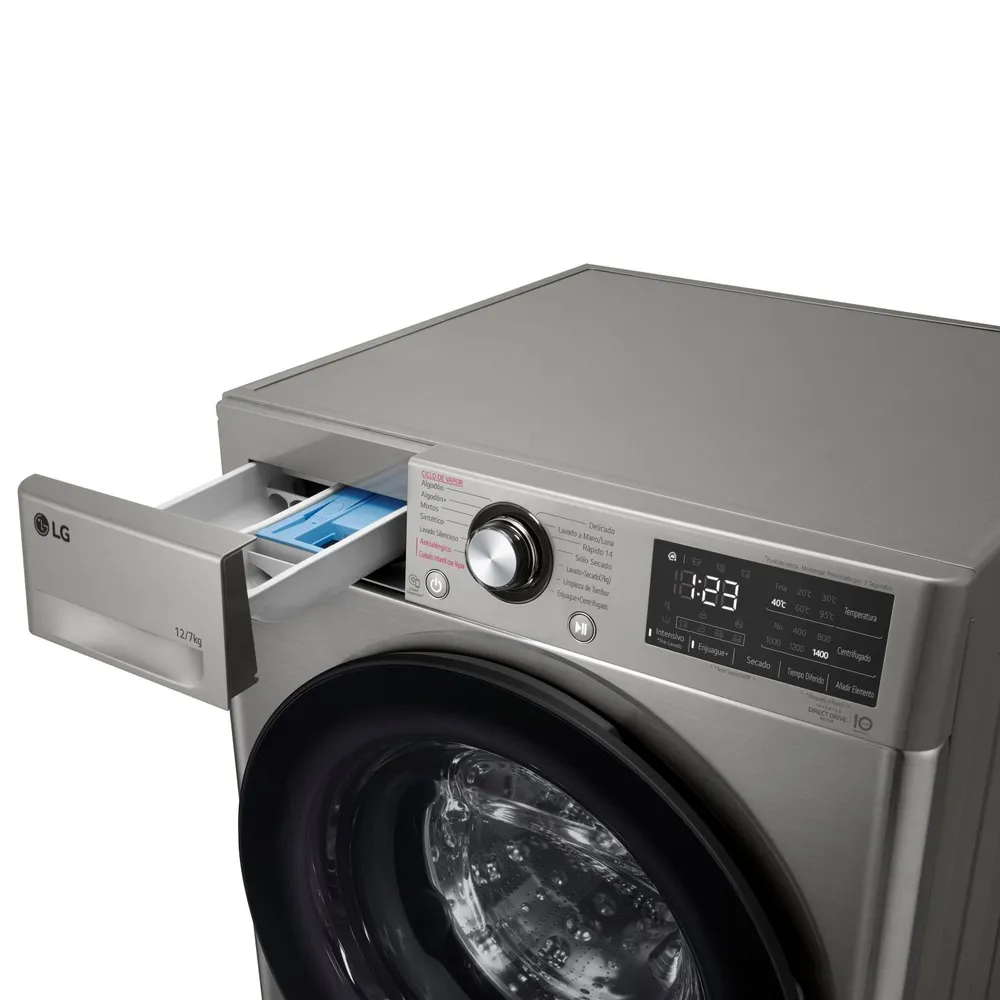 LG WD12VVC5S6C 12/7 kg Platinum Silver, foto 5