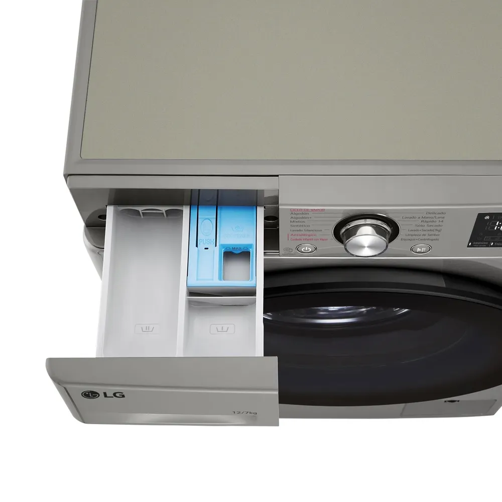LG WD12VVC5S6C 12/7 kg Platinum Silver, foto 7