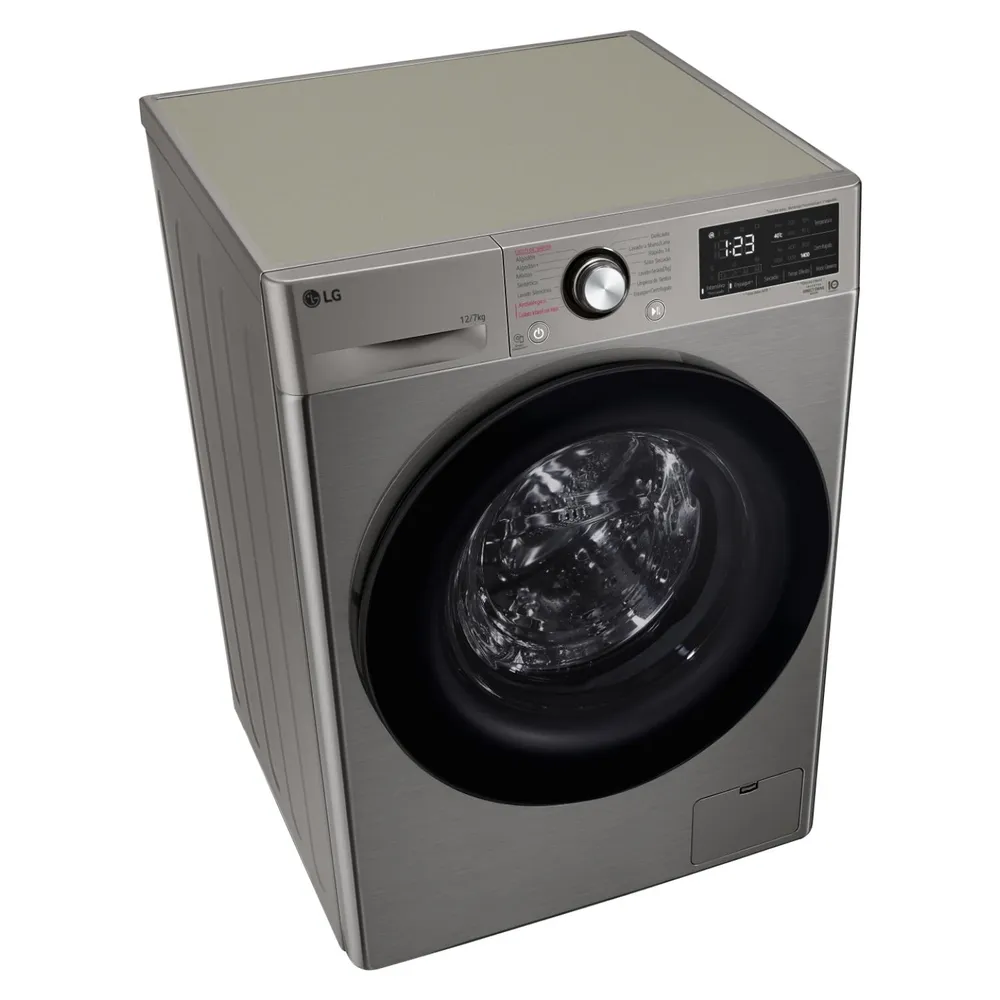 LG WD12VVC5S6C 12/7 kg Platinum Silver, foto 8