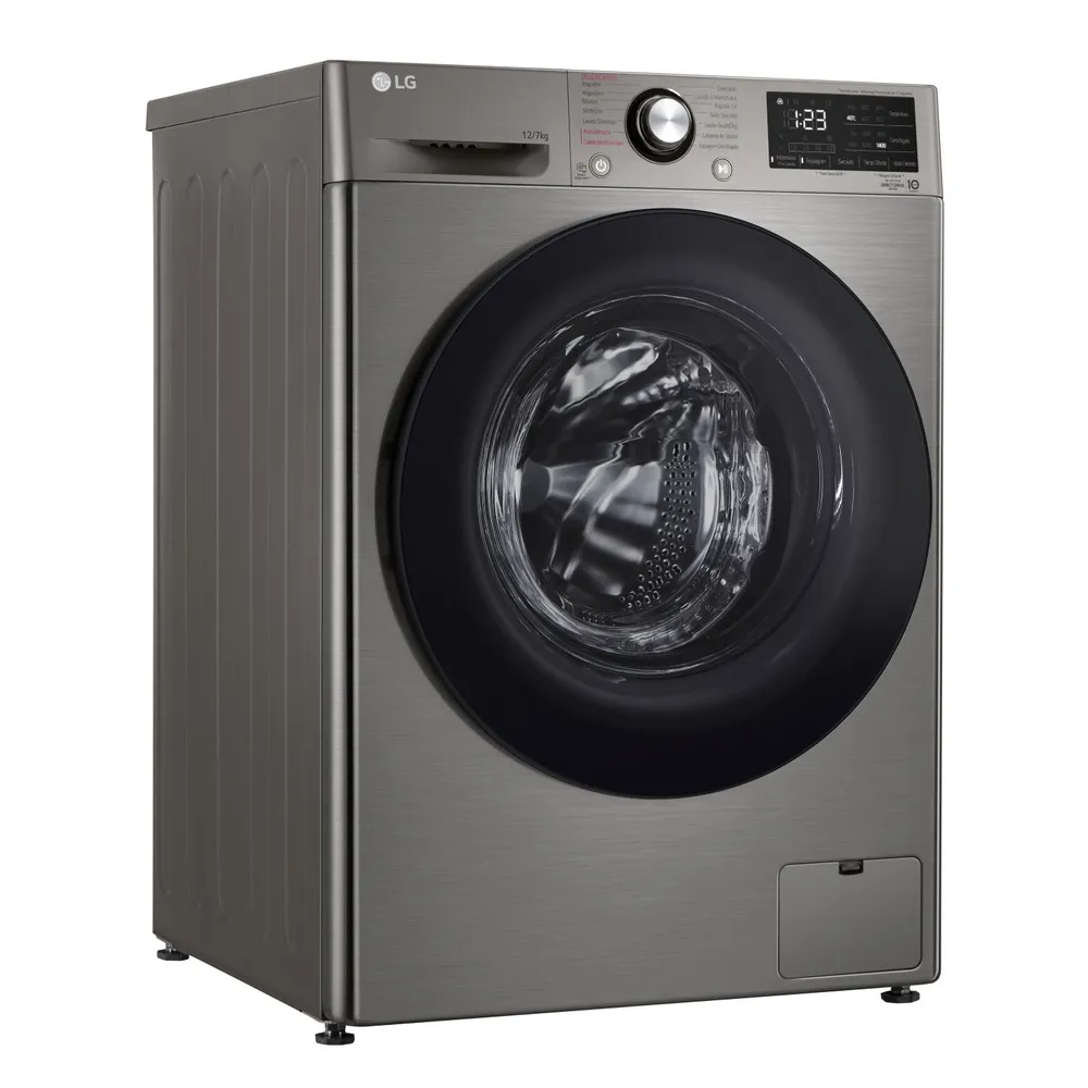 LG WD12VVC5S6C 12/7 kg Platinum Silver, foto 12