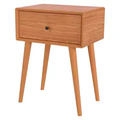 DECOCASA - Velador Tw49 Madera Natural