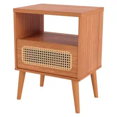 DECOCASA - Velador Tw48 Ratán Natural