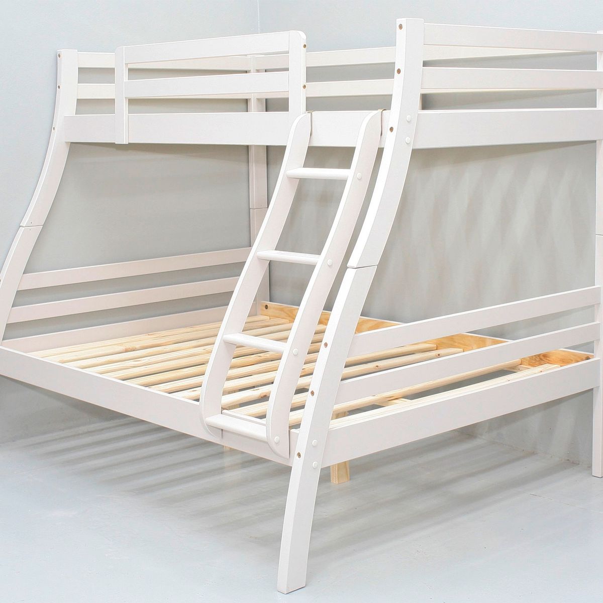 DECOCASA - Camarote Chicago Full Plaza 100% Madera Blanco Decocasa