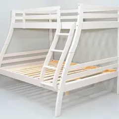 DECOCASA - Camarote Chicago Full Madera Blanco