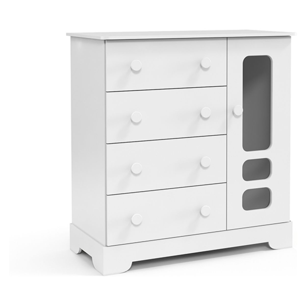 KIDSCOOL - Cómoda Mudador Blanca Smart Kidscool