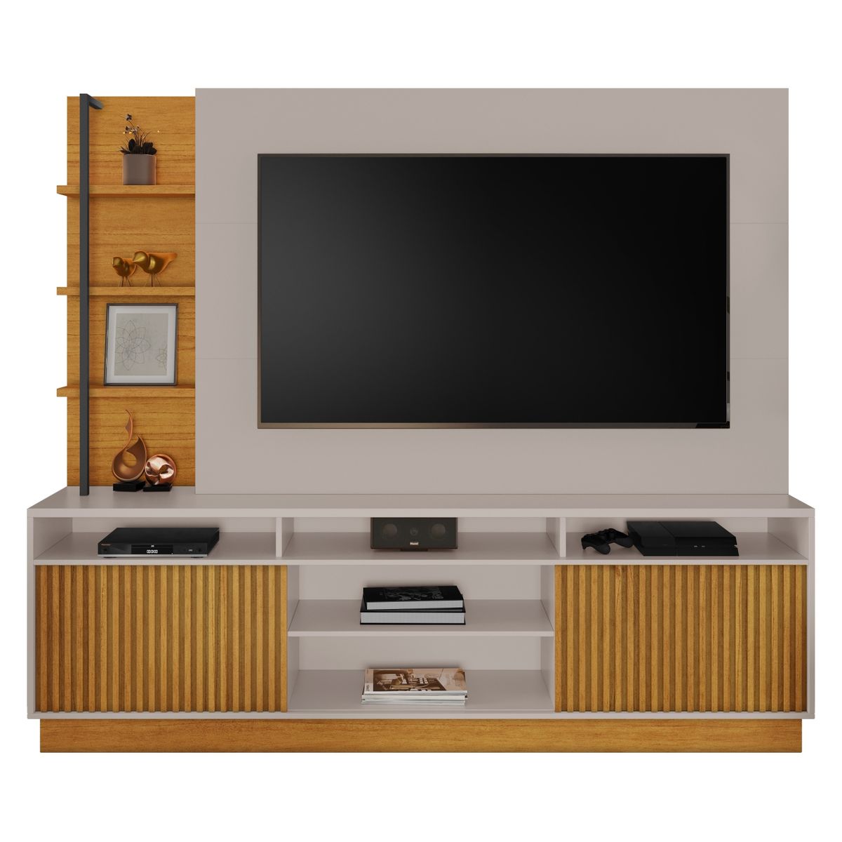 DI PORETTI - Home Supremo 70 2 Puertas 200X191X41 Cm Café Di Poretti