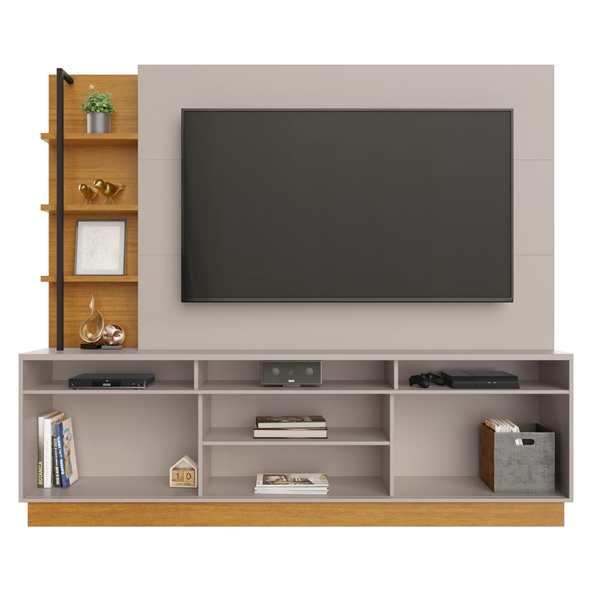 DI PORETTI - Home Supremo 70 2 Puertas 200X191X41 Cm Café Di Poretti