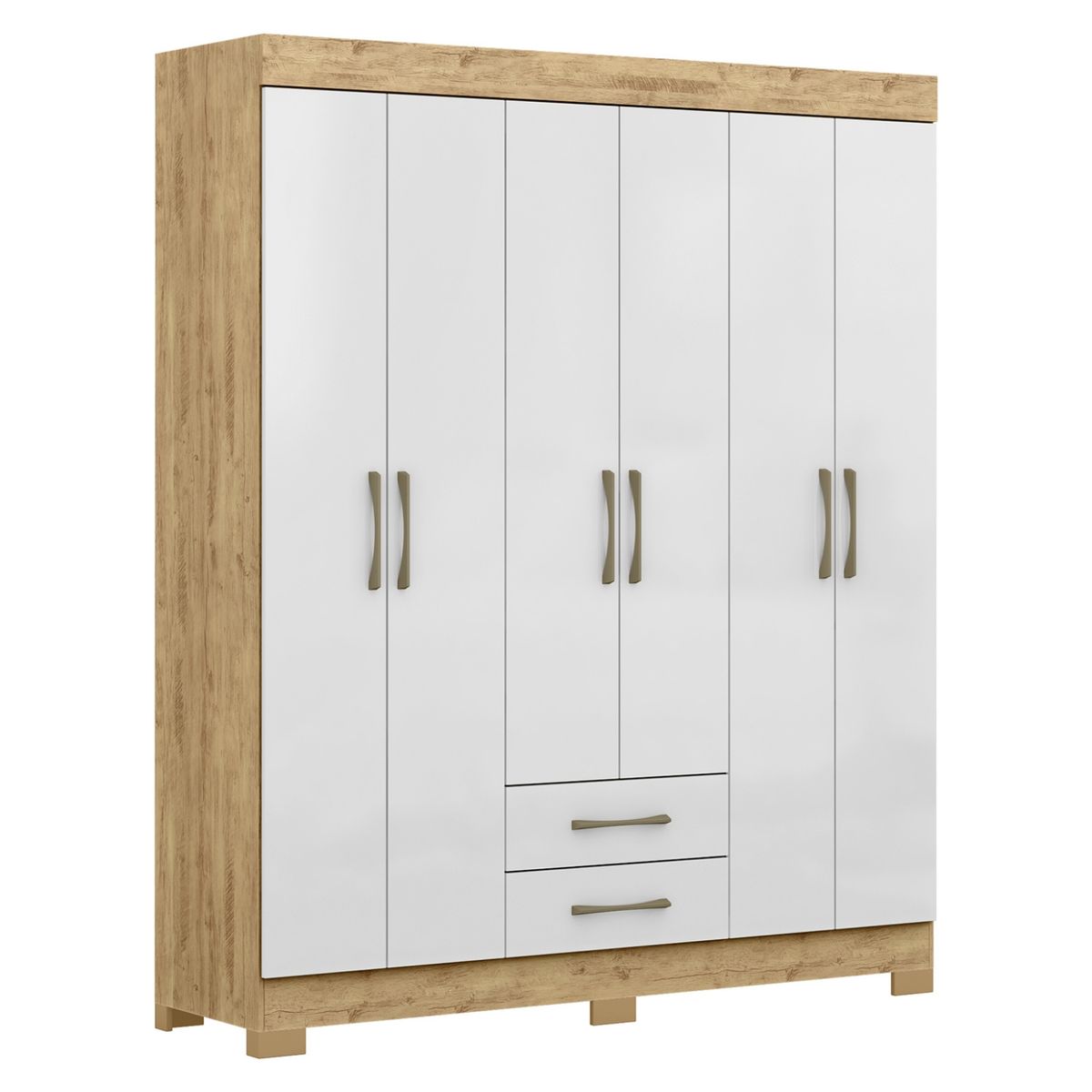 DI PORETTI - Clóset 6 Puertas Escocia 182X157X47 Cm Di Poretti