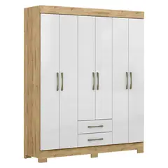 DI PORETTI - Clóset 6 Puertas Escocia 182X157X47 Cm