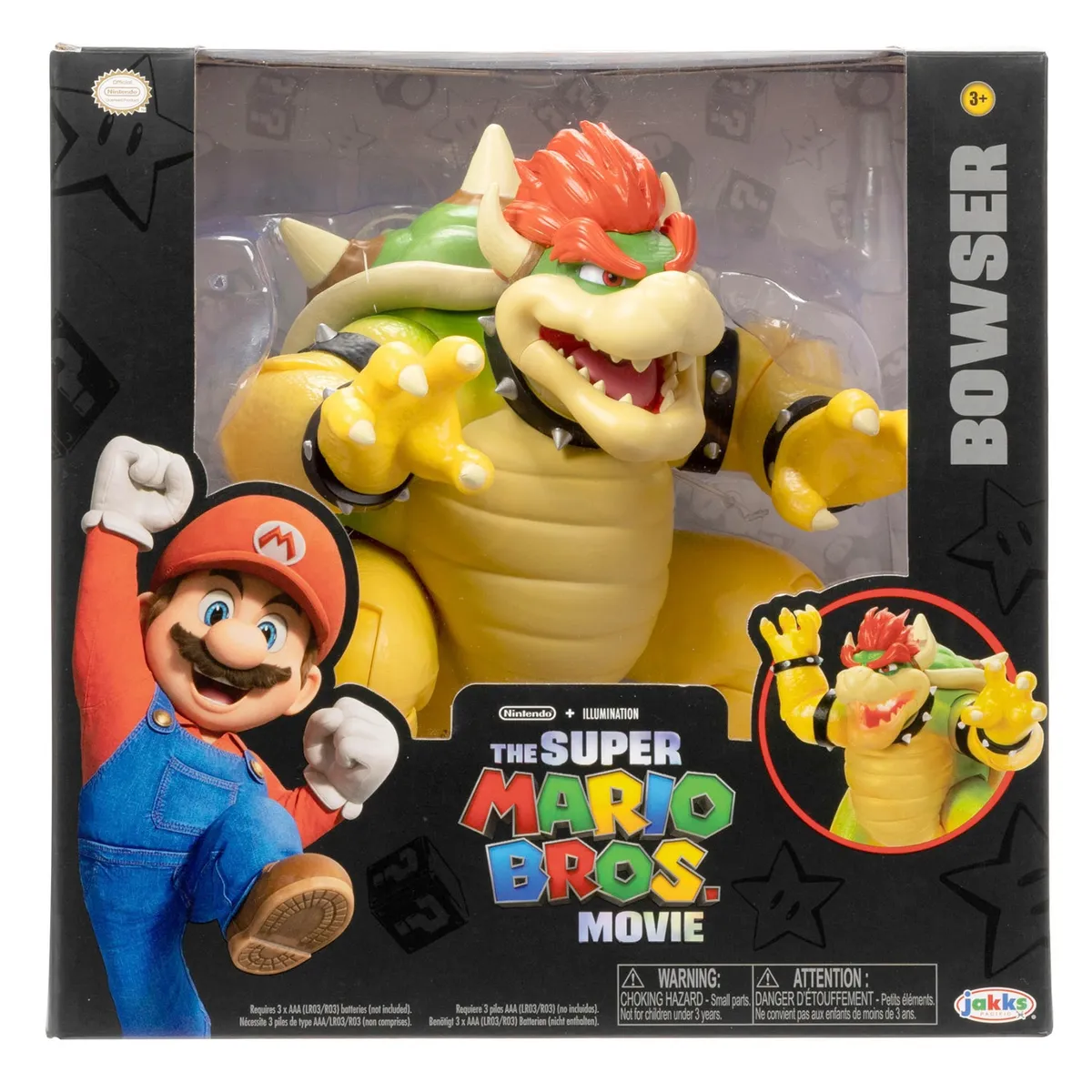 NINTENDO - Figura Bowser - Super Mario Movie